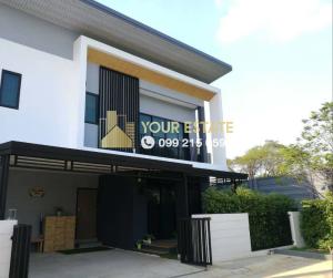 For RentHousePathum Thani,Rangsit, Thammasat : 2 storey detached house with furniture for rent in Rangsit-Thanyaburi area. near Future Park Rangsit