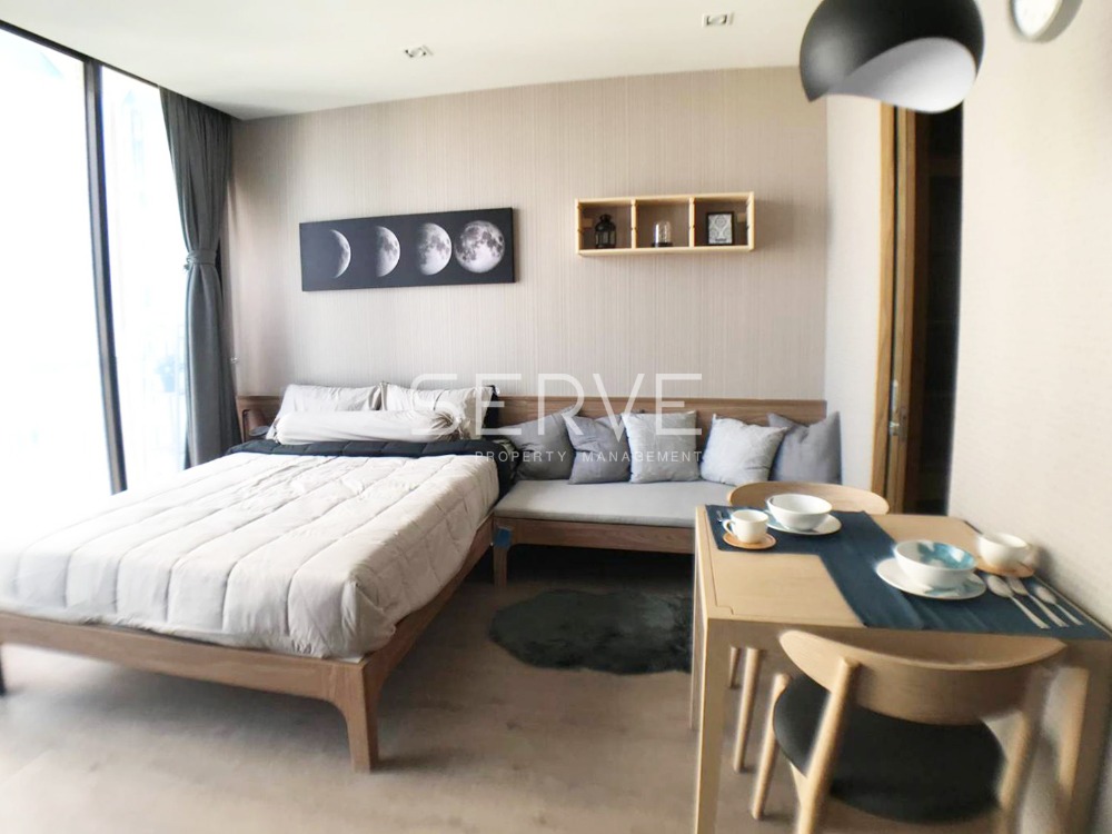 For RentCondoSukhumvit, Asoke, Thonglor : 🔥18K🔥- Studio Homey Style High Fl. 10+ Good Location Shuttle bus to BTS Phrom Phong at Park 24 or Park Origin Phrom Phong Condo / For Rent