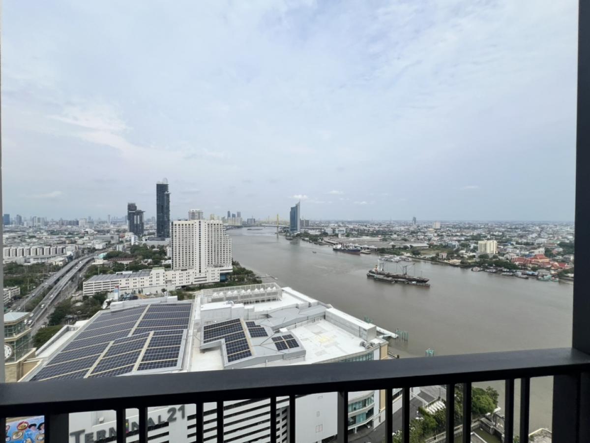 Sale DownCondoRama3 (Riverside),Satupadit : 🔥Urgent sale, 2 bedrooms, river view, high floor, hard to find, The Key Rama 3