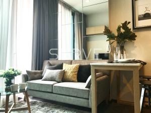 For SaleCondoSukhumvit, Asoke, Thonglor : Nice Room 1 Bed High Fl 10+ Good Location BTS Asok 250 m. and MRT Sukhumvit 200 m. at Edge Sukhumvit 23 Condo / For Sale