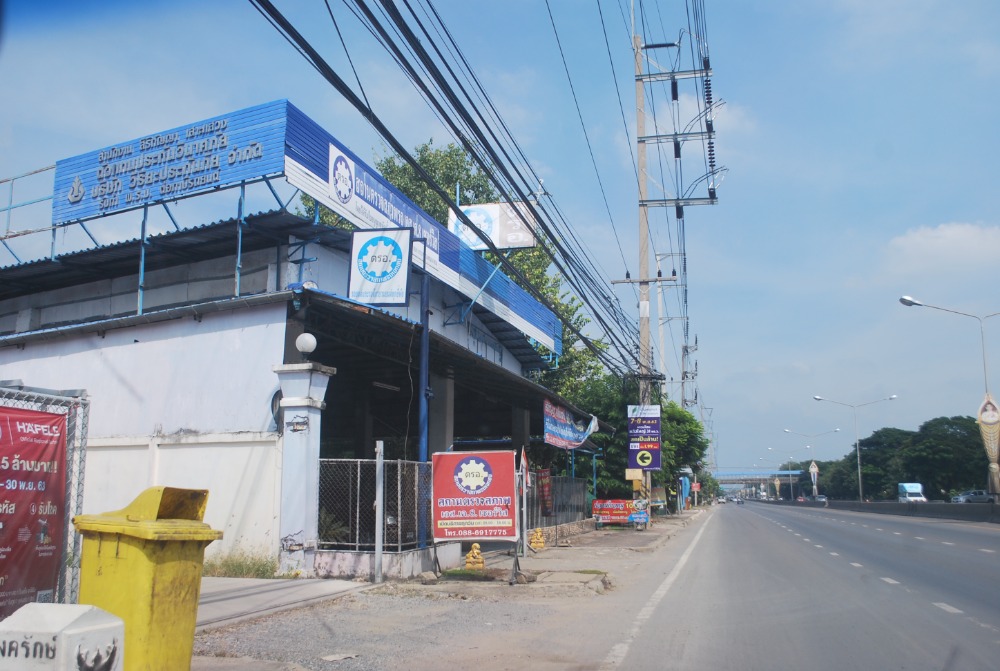 ขายที่ดินปทุมธานี รังสิต ธรรมศาสตร์ : ขายด่วน ที่ดิน 100 ตรว. แปลงจัดสรร คลอง 8 ธัญบุรี ปทุมธานี เพียง 160 เมตร จากถนนรังสิตนครนายก 305