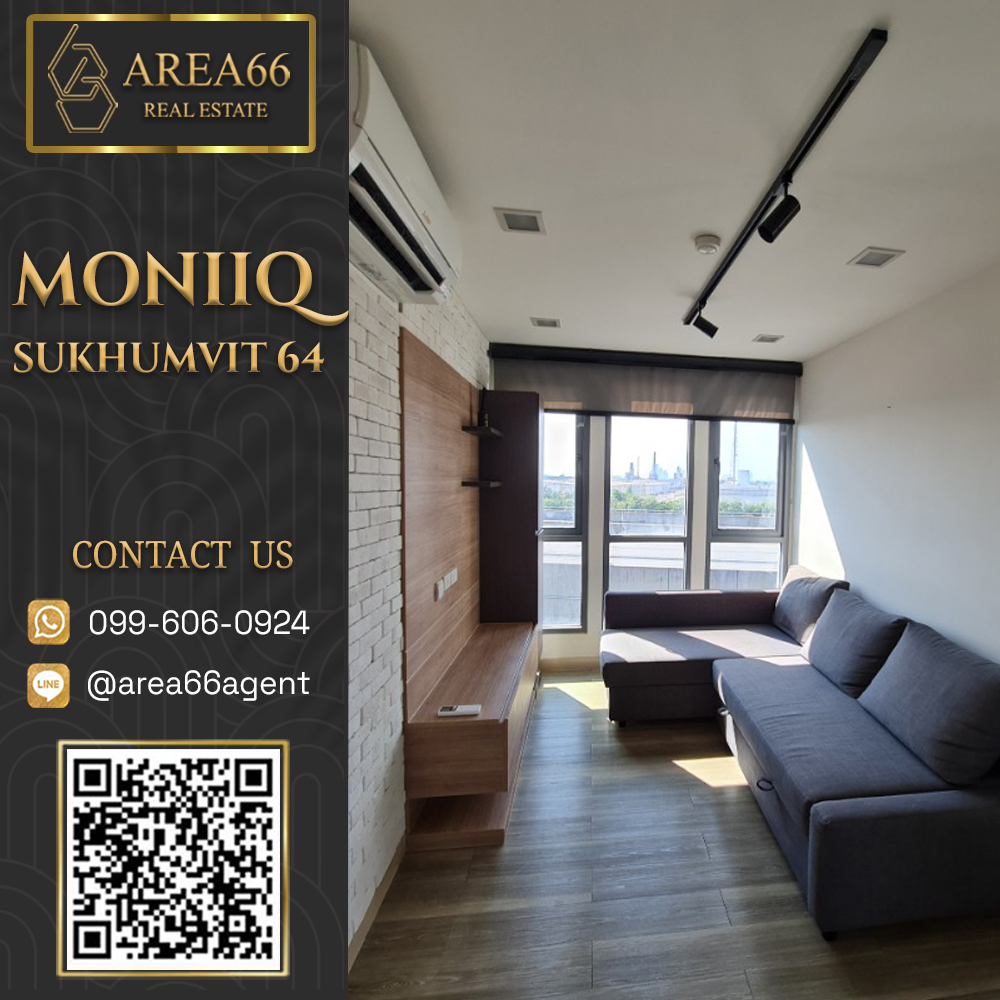 For SaleCondoOnnut, Udomsuk : 🔥 For sale!! Condo Moniiq Sukhumvit 64