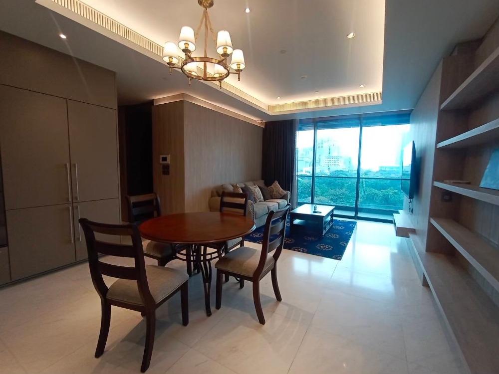 For RentCondoWitthayu, Chidlom, Langsuan, Ploenchit : HERE WE GO🚨Sinthorn Tonson (announced for rent🚨) 2 BEDROOM, 8th floor, fresh garden view, 106 square meters (good deal, negotiable💯)