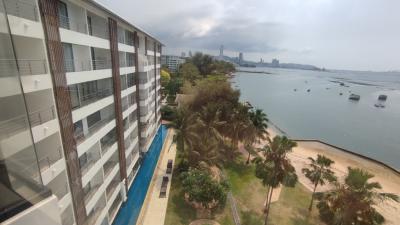 For SaleCondoPattaya, Bangsaen, Chonburi : Condo for sale, panoramic sea view, Golden Coast, Sriracha Phase1, 150 sq m., Only 8 units for the whole project.