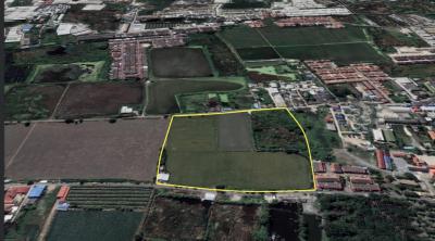 For SaleLandPhutthamonthon, Salaya : Land for sale, Phutthamonthon Sai 5 land for sale, near Central Plaza Salaya, area 32-0-74.4 rai, is an empty land on 2 sides of the road