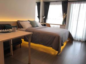 For RentCondoOnnut, Udomsuk : For rent Condo for rent ideo sukhumvit 93 , next to BTS Bang Chak, floor 12+, Building A, 1 bed, 27 sq.m., 12,000/month. Fully furnished, complete electrical appliances