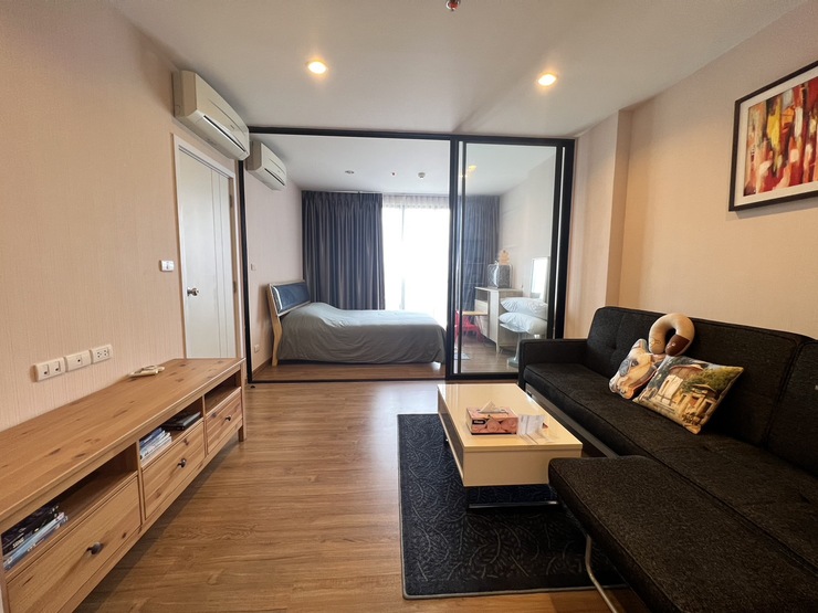 For SaleCondoBang Sue, Wong Sawang, Tao Pun : 💥💥Sale with tenants!! Condo The Tree Interchange, area 36 sq m, 28th floor, Building A, river view, near MRT Tao Poon 💥