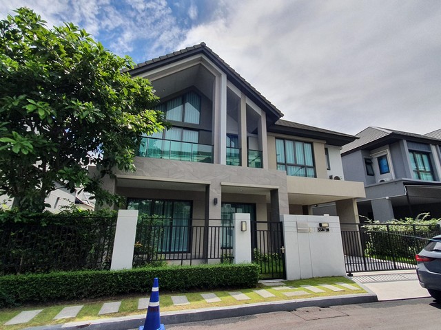 For RentHouseVipawadee, Don Mueang, Lak Si : 2 storey detached house for rent, Bangkok Boulevard, Vibhavadi, Bangkok Boulevard, Soi Ngamwongwan 47, beautifully decorated with furniture.