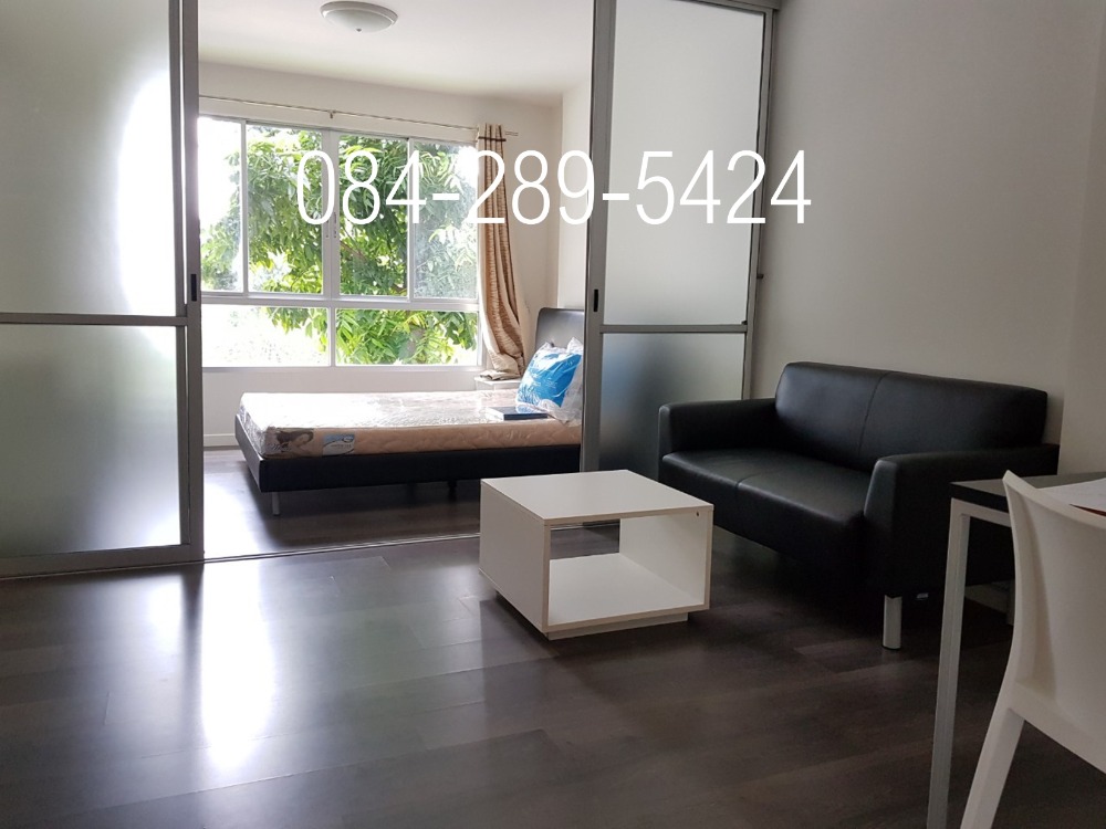 For RentCondoBangna, Bearing, Lasalle : For Rent, DCondo Campus Resort Bangna, size 30 square meters , 2nd floor, Building C