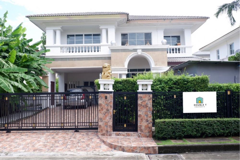 For RentHousePattanakan, Srinakarin : Large single house, newly decorated, fully furnished, Nantawan, Suan Luang Rama 9