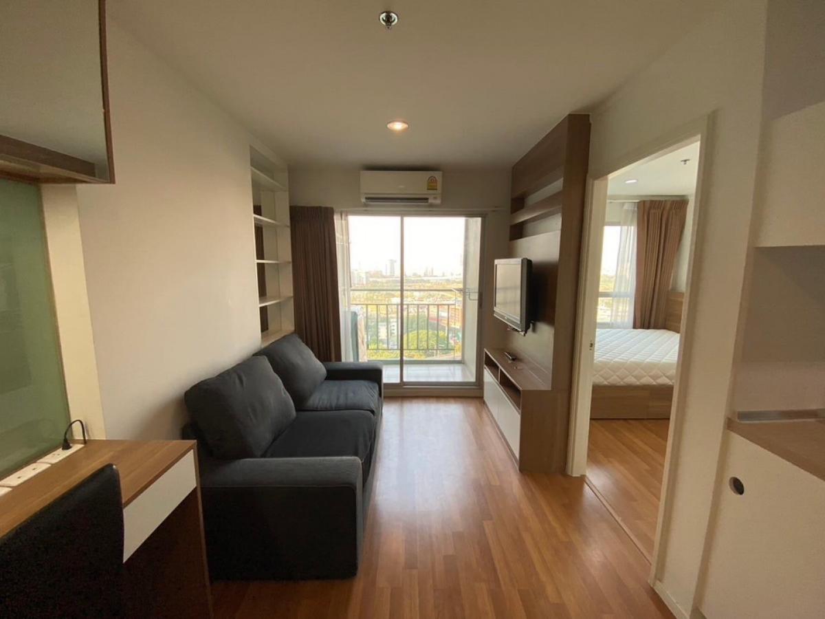 For RentCondoRama9, Petchburi, RCA : 🔥Condo for rent, Lumpini Park Rama 9-Ratchada, beautiful on the cover, separate bedroom, 30 sq m. Reserve quickly!!!