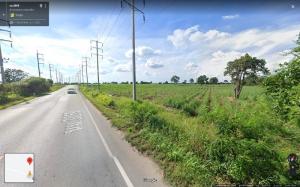 For SaleLandKorat Nakhon Ratchasima : Land for sale on the road, 24 Rai La Lan, Kritsana Subdistrict, Sikhio District, Nakhon Ratchasima Province (Korat)