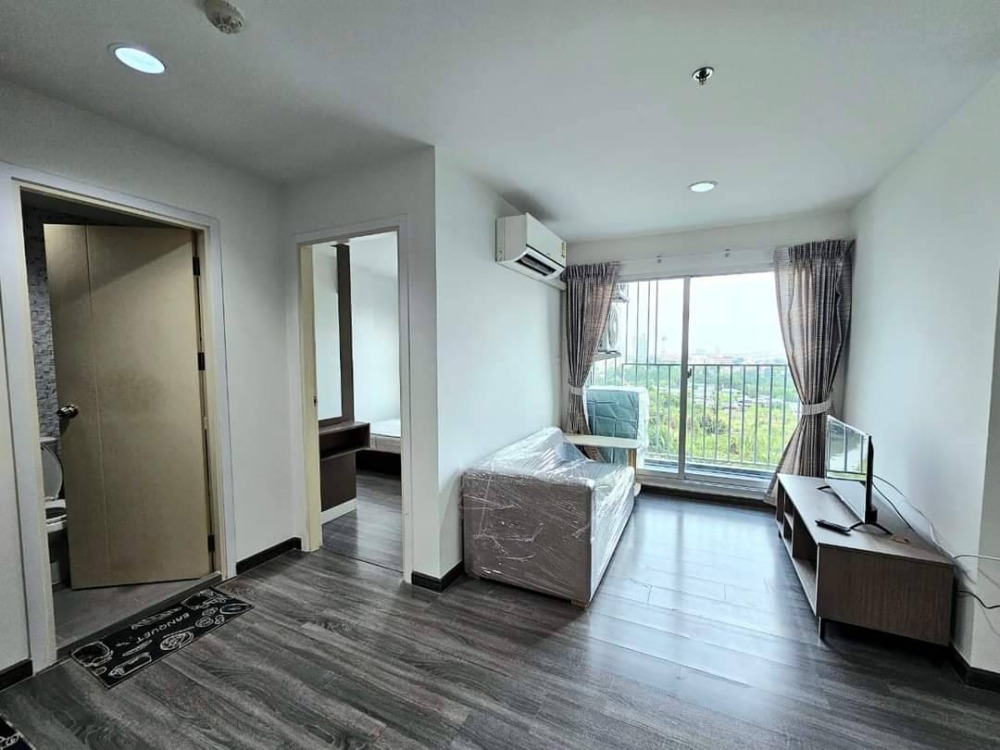 For RentCondoSamut Prakan,Samrong : 🛟Condo for rent: The Trust Condo@BTS Erawan, next to BTS Erawan, 29 sq m., beautifully decorated room, fully furnished, convenient transportation, only 9500--