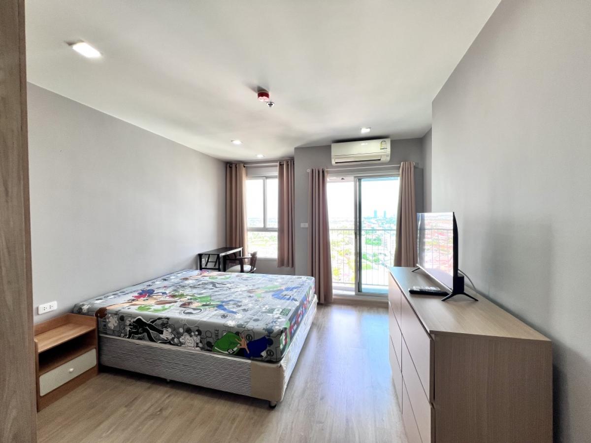 For RentCondoNonthaburi, Bang Yai, Bangbuathong : For rent‼️Casa Condo @MRT Sam Yaek Bang Yai, studio room, 33rd floor, size 21 sq m, electrical appliances. The rent includes common areas and parking.