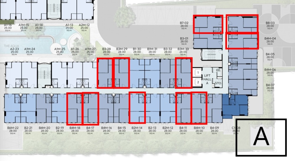 Sale DownCondoKasetsart, Ratchayothin : Selling down payment !! There are many rooms, many floors, many positions. Starting price 2.42 million baht --- Aspire ratchayothin --- 093-9256422(G)