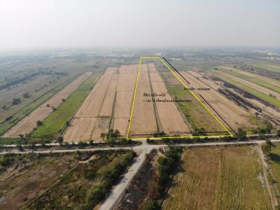 For SaleLandAyutthaya : Land for sale in Ayutthaya 135-1-51 rai near Wang Noi Power Plant. Suitable for a village