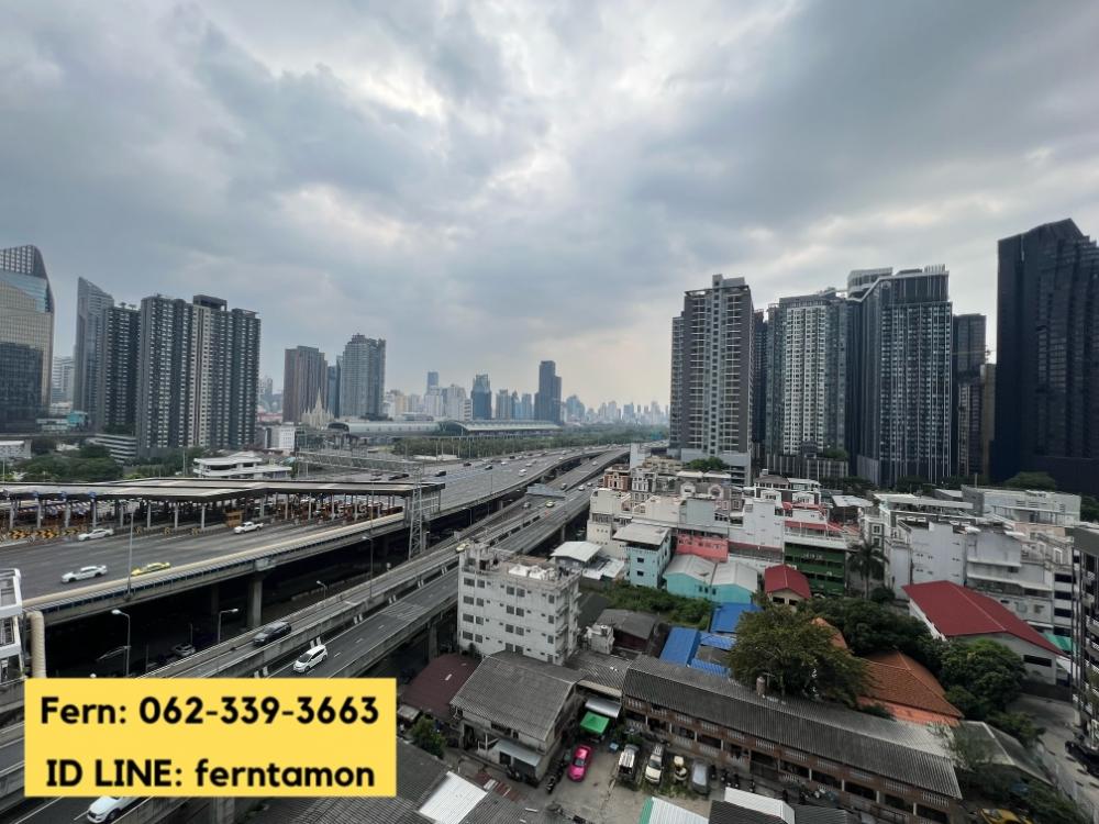 For SaleCondoRama9, Petchburi, RCA : 🔹Sell Studio room, Makkasan garden view, Ideo Rama9-Asoke, ready to move in condo, near MRT Rama 9