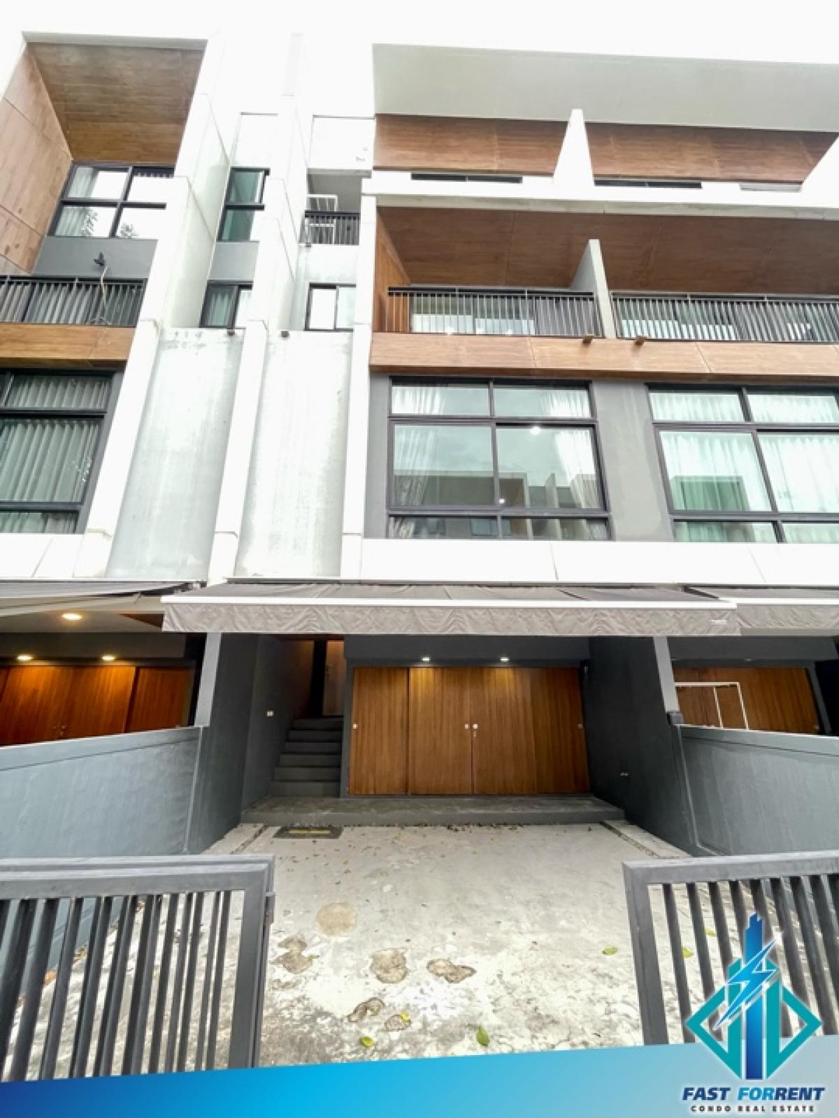 For RentTownhouseChokchai 4, Ladprao 71, Ladprao 48, : 🔥28203🔥 Townhome for rent, 3.5 floors, Arden Ladprao 71 (Townhome Arden Ladprao 71) with furniture.