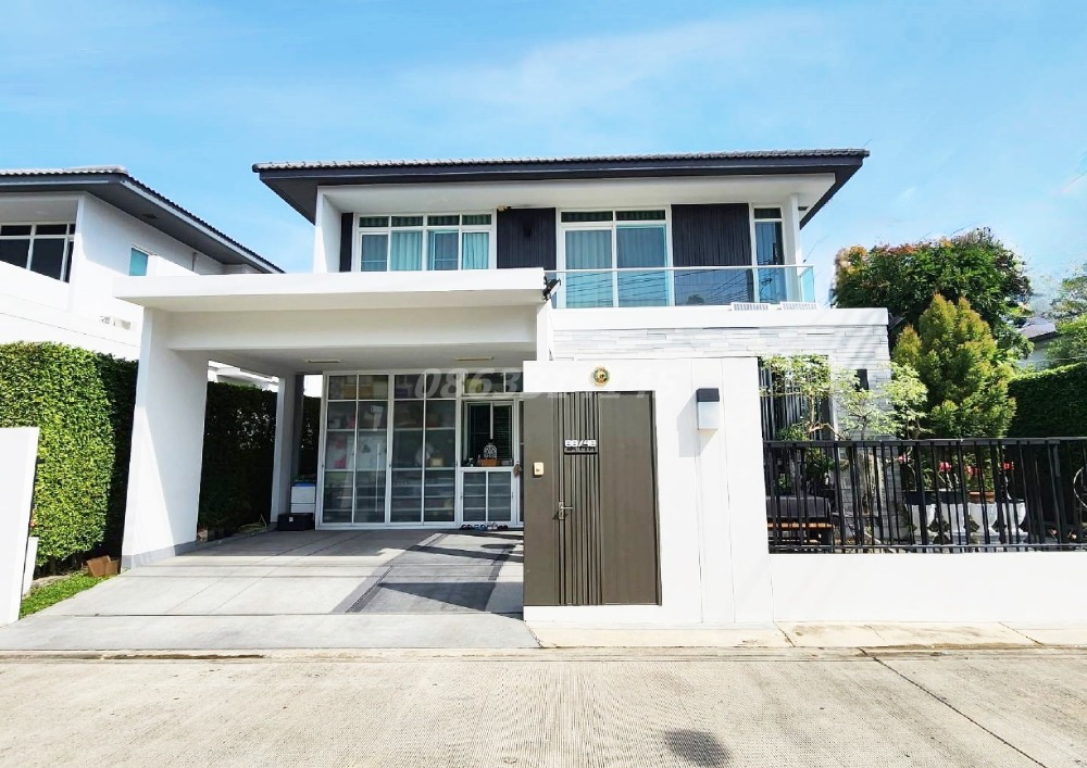 For SaleHouseNonthaburi, Bang Yai, Bangbuathong : House for sale, Manthana University, Ratchaphruek - Maha Jetsada Bodin Bridge, very good location, next to Nonthaburi 1 Road, near Ratchaphruek Road