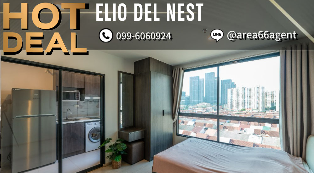 For SaleCondoOnnut, Udomsuk : 🔥 For sale!! Elio Del Nest Condo