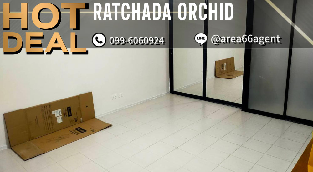 For SaleCondoRatchadapisek, Huaikwang, Suttisan : 🔥For sale!! Ratchada Orchid Condo