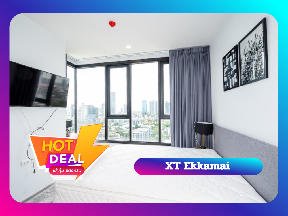 For RentCondoSukhumvit, Asoke, Thonglor : XT EKKAMAI, Explore your space and expand your lifestyle in EKKAMAI. Near BTS Ekkamai