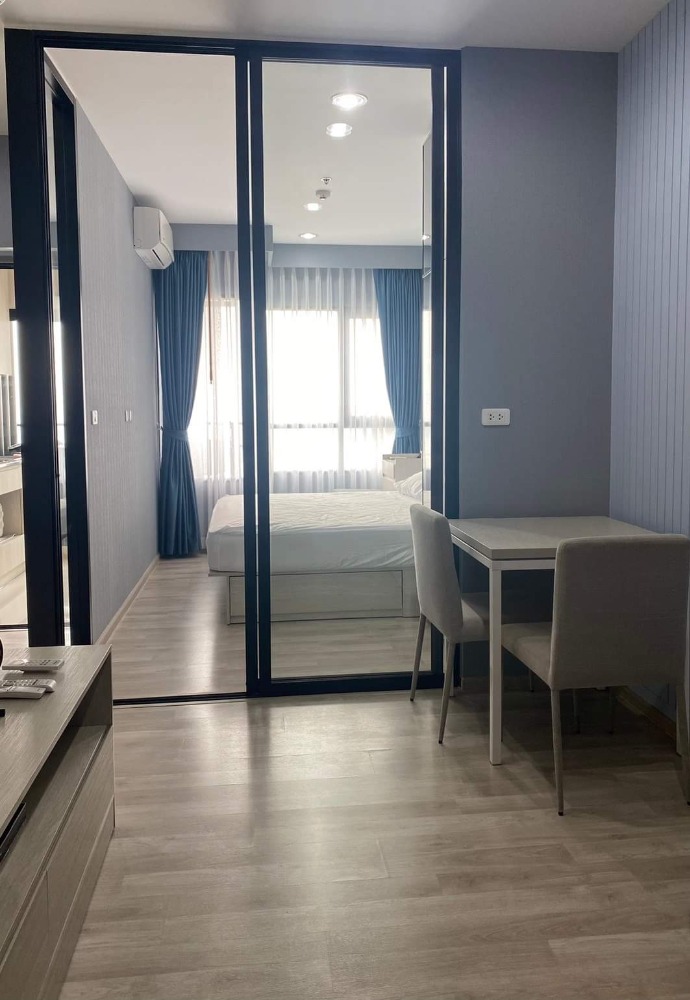 For RentCondoBangna, Bearing, Lasalle : 🛟Condo for rent Niche Mono Mega Space Bangna near Mega Bangna, Central Bangna, high floor, beautiful view, fully furnished, only 12000-