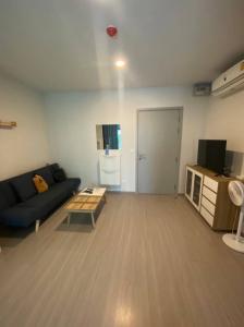 For RentCondoRama9, Petchburi, RCA : Condo for rent aspire asoke ratchada, new condo, fully furnished, ready to move in, near MRT Rama 9, convenient to travel!!