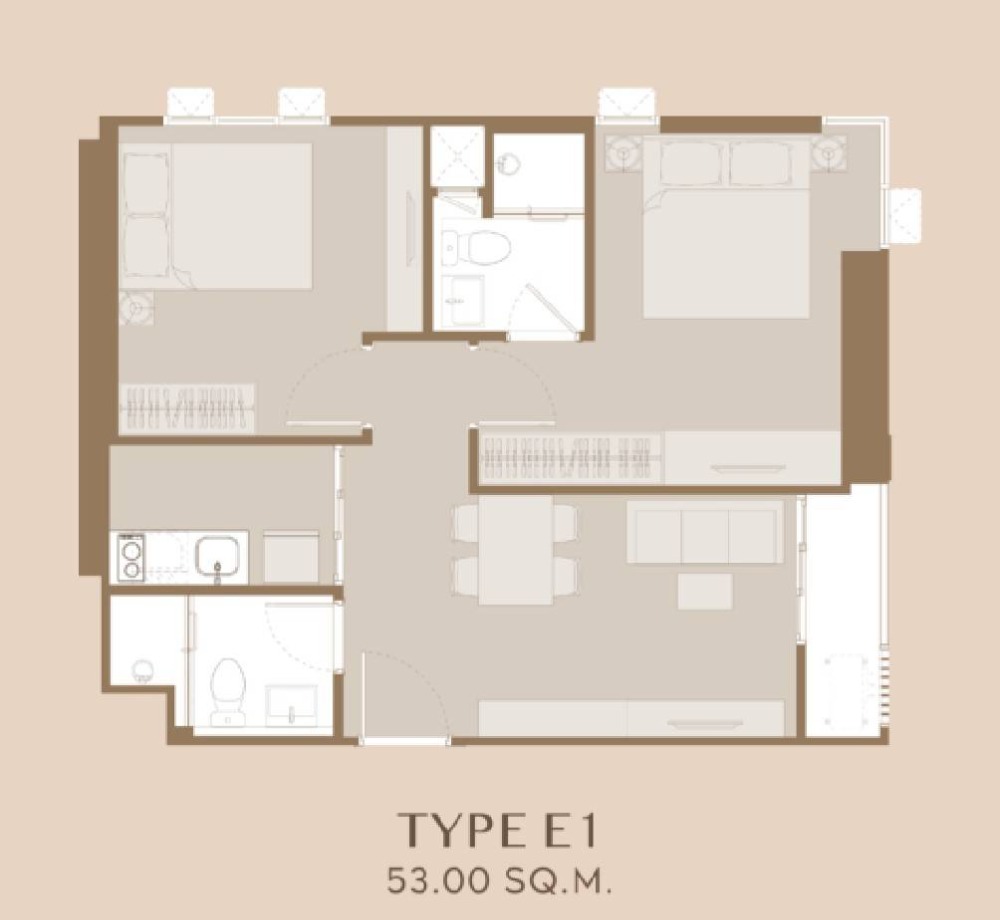 ขายดาวน์คอนโดอ่อนนุช อุดมสุข : ++ ขายดาวน์ รอบ VVIP ไซส์หายาก 53 ตร.ม. 2 beds ++ มีหลายชั้นหลายตำแหน่งให้เลือก aspire onnut station  Tell&Line 093-9256422(จี)