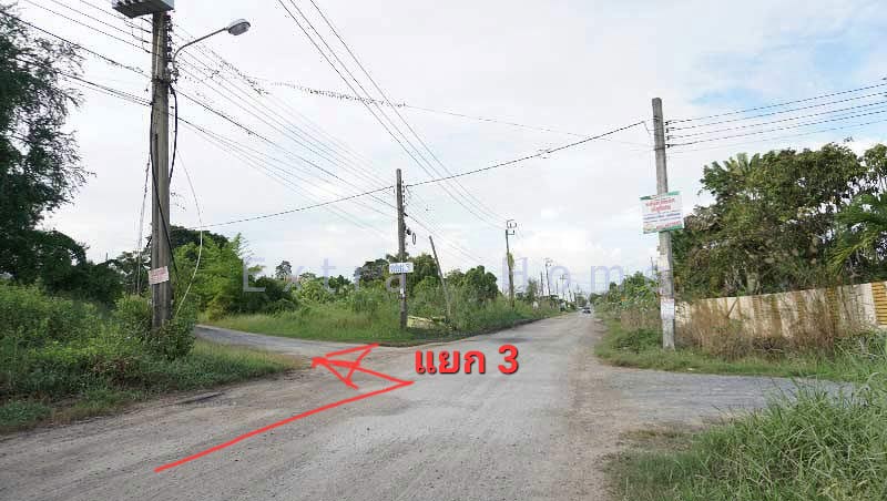 For SaleLandMin Buri, Romklao : Land for sale, area 198 sq m., Suwinthawong 51, near the main road