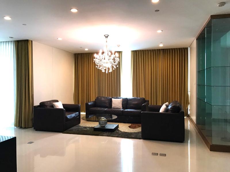 For RentCondoWitthayu, Chidlom, Langsuan, Ploenchit : For Rent The Park Chidlom 4 Bedroom 4 Bathroom 258 sqm