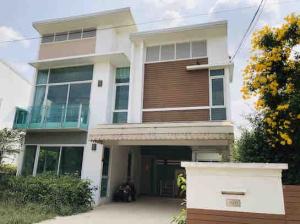 For SaleHouseLadkrabang, Suwannaphum Airport : Home Place The Park Wongwan - Rama 9 / 3 Bedrooms (SALE WITH TENENT) COF132