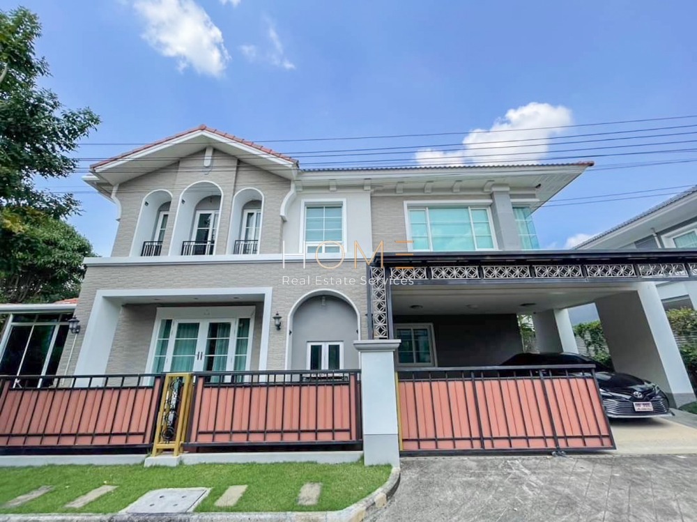 For SaleHouseLadkrabang, Suwannaphum Airport : Single house Casa Grand Onnut - Wongwaen / 4 bedrooms (for sale), Casa Grand Onnut - Wongwaen / Detached House 4 Bedrooms (FOR SALE) COF140