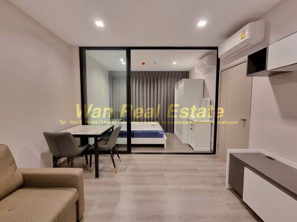 For RentCondoRattanathibet, Sanambinna : Condo for rent, politan aqua, 53rd floor, size 31 sq m, beautiful decoration, new room, ready to move in, river view