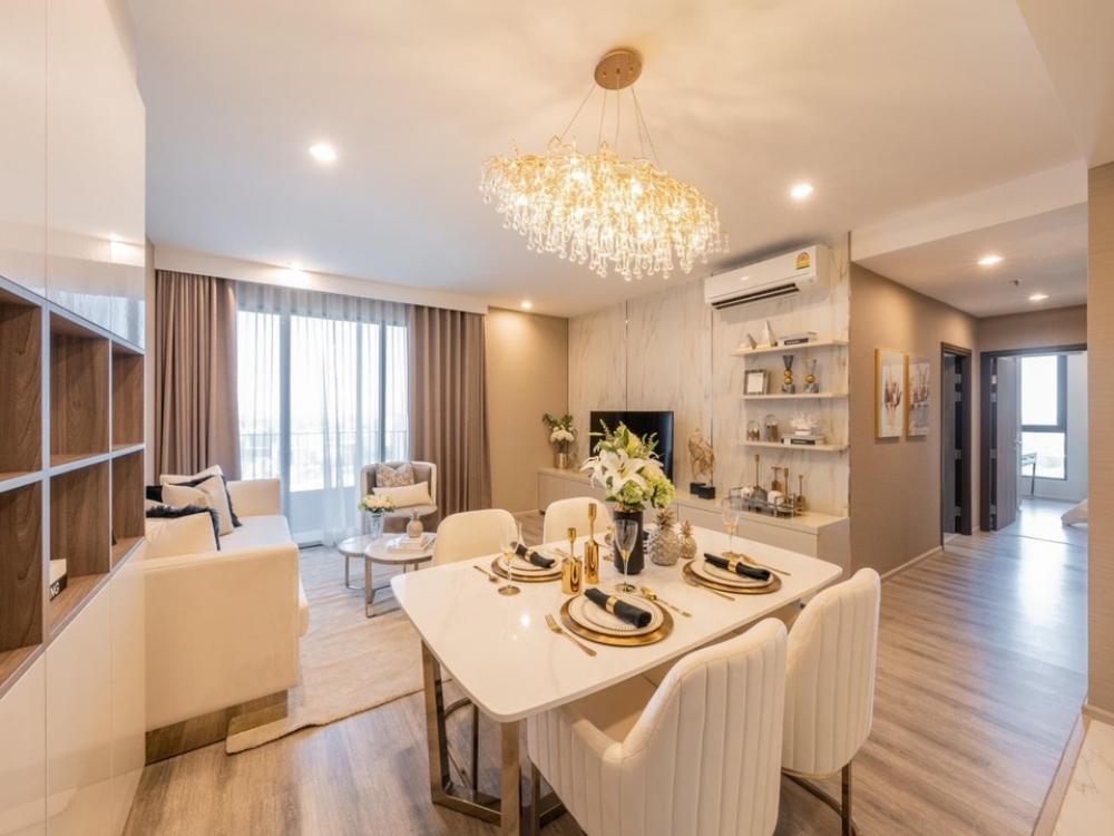 For RentCondoOnnut, Udomsuk : Luxury condo for rent 🔥Ideo Mobi Sukhumvit 66 🔥Ideo Mobi Sukhumvit 66🔥20th floor🔥 4.5 sq m🔥2Bed🔥Decorated in Luxury Lifestyle🔥 R2112-1