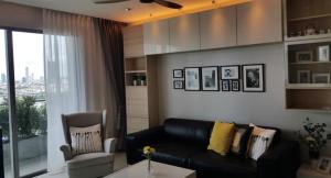 For RentCondoRama3 (Riverside),Satupadit : For rent Starview Rama 3 luxury condo 2 bedrooms high floor good deal