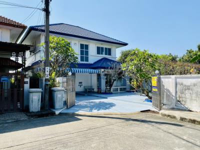 For SaleHouseMin Buri, Romklao : Single house for sale, good condition, ready to move in, Royal Park Ville, usable area 140.5 sq m, size 61.7 sq wa, Soi Suwinthawong