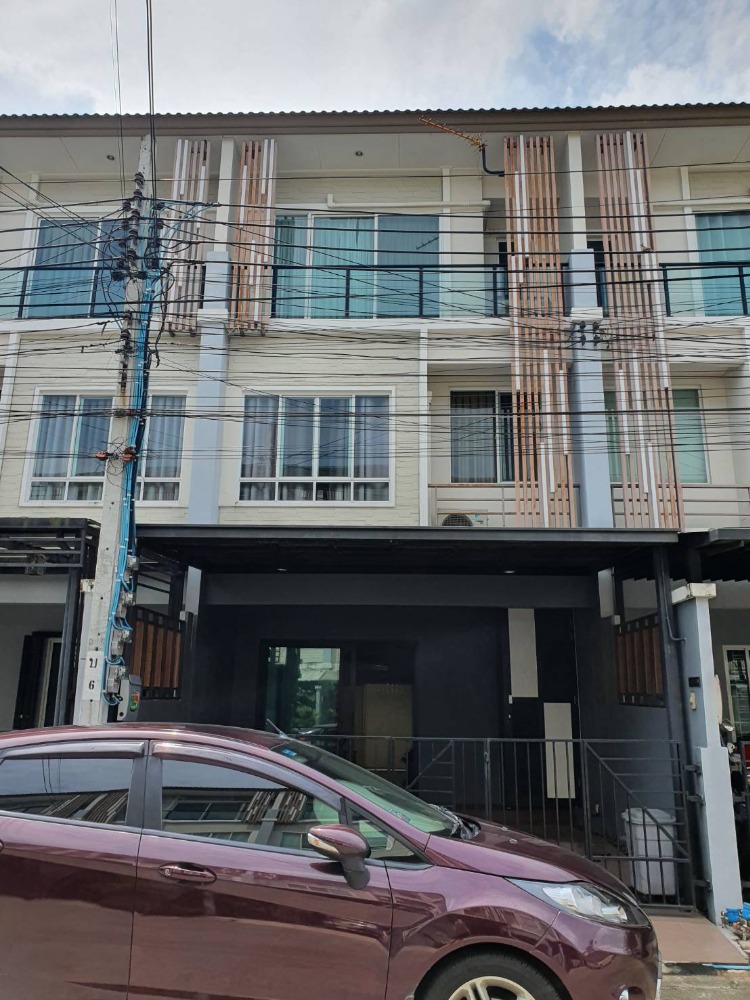 For SaleTownhouseRama 2, Bang Khun Thian : Patio Rama 2 (Soi 33) PATIO RAMA 2 empty house 18.8 square meters