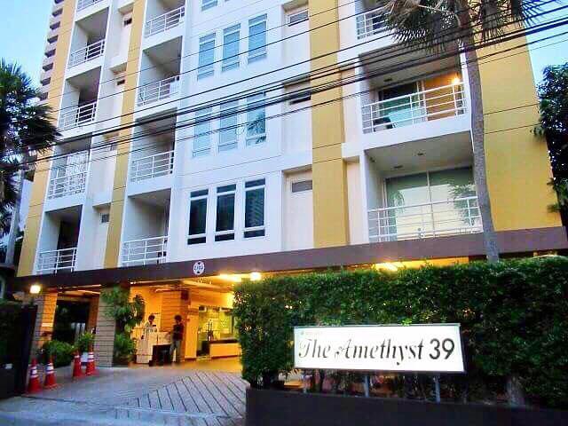 For RentCondoSukhumvit, Asoke, Thonglor : For Rent The Amethyst Sukhumvit 39 1 Bed 21,000