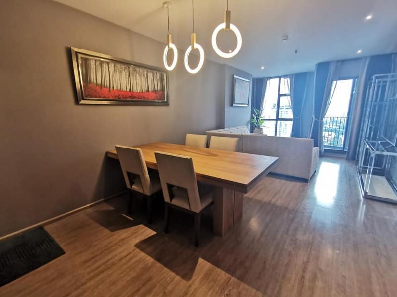 For RentCondoSukhumvit, Asoke, Thonglor : For Rent Rhythm Ekkamai 3 Bedroom 3 Bathroom 120 sqm