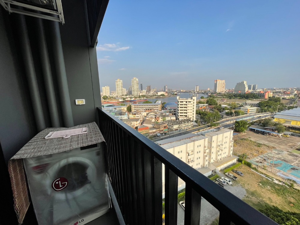 For SaleCondoWongwianyai, Charoennakor : Niche Mono Charoen Nakorn (Niche Mono Charoen Nakorn), fully furnished, 34 sq m.