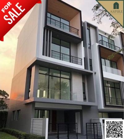 For SaleTownhousePattanakan, Srinakarin : [For Sale] New 3.5-Storey Townhouse, Nirvana Define Rama 9, Near BTS Ramkhamhaeng 12, Good Location!