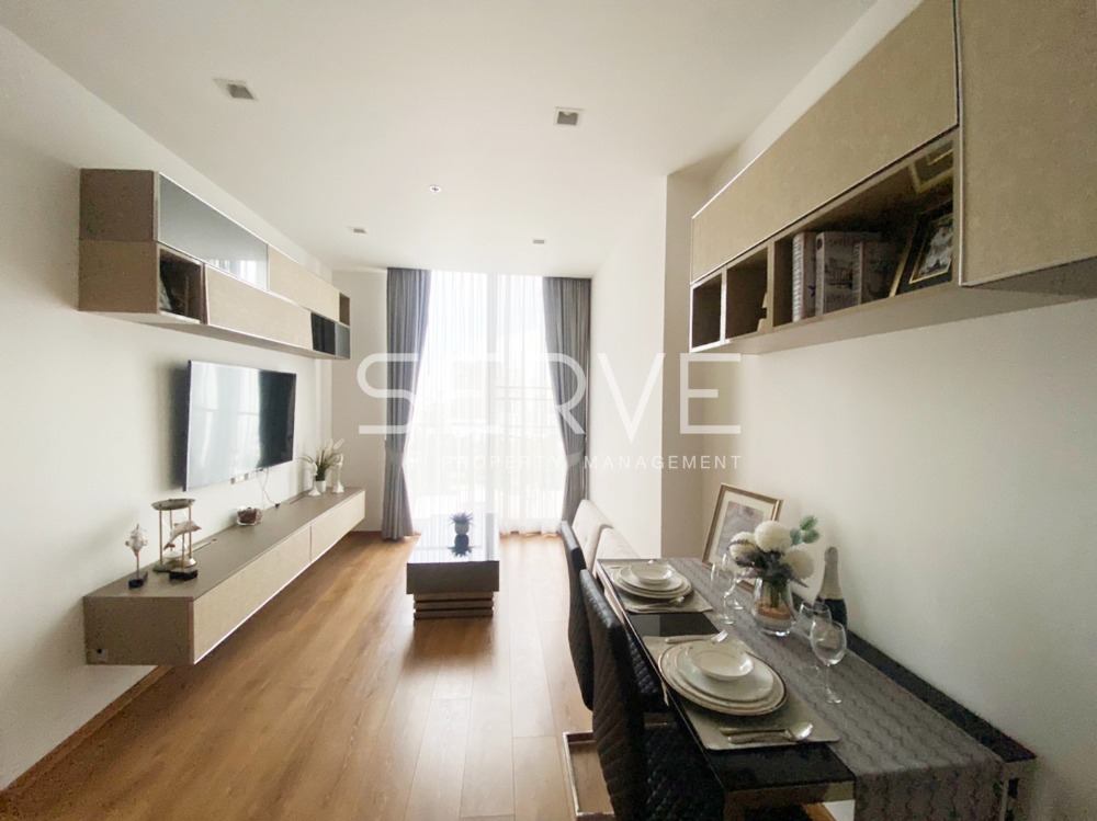 For RentCondoSukhumvit, Asoke, Thonglor : Modern Style 1 Bed with Bathtub High Fl. 10+ Good Location Close to BTS Phrom Phong 500 m. at Noble BE33 Condo / For Rent