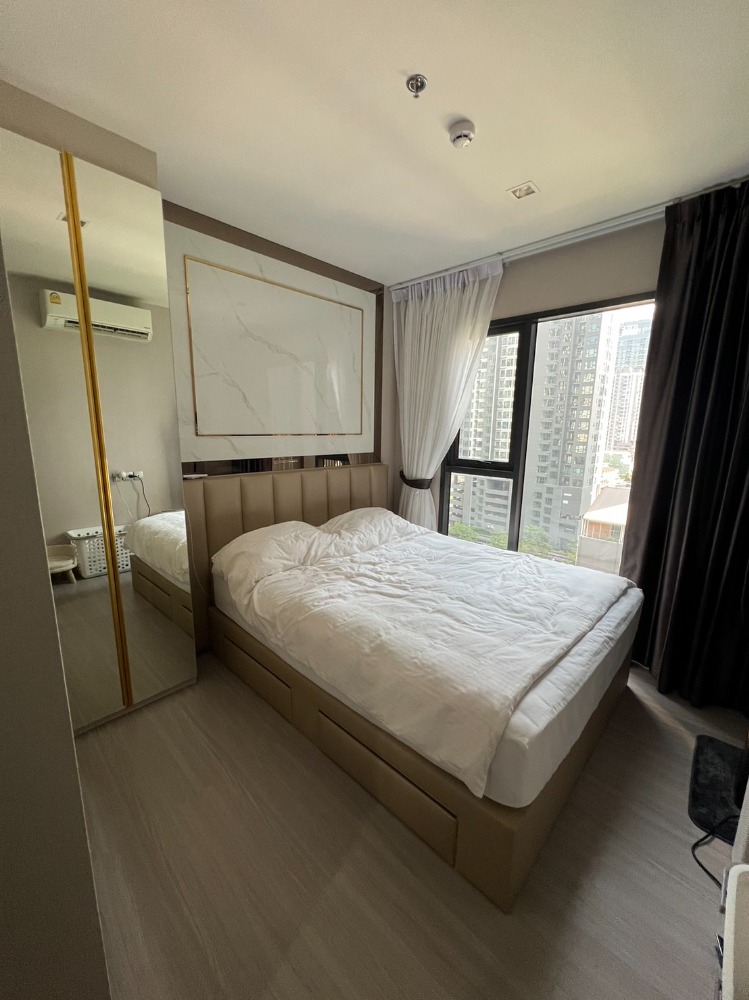 For RentCondoRama9, Petchburi, RCA : Life Asoke Hype, new room, beautifully decorated, ready to move in