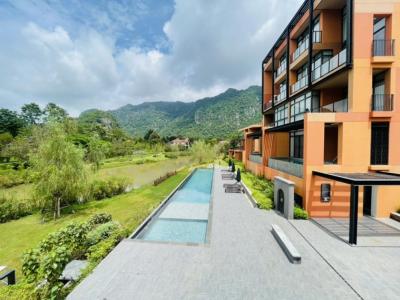 For SaleCondoPak Chong KhaoYai : Condo for sales, at Khao Yai, duplex room, 4th-5th floor,  view pool  ,garden&mountain 134 sqm., 2 bedrooms, 3 bathrooms