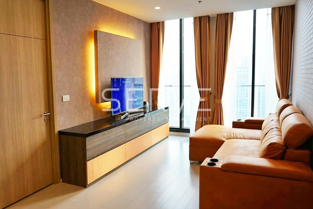 For RentCondoWitthayu, Chidlom, Langsuan, Ploenchit : 🔥🔥Best view & Best Location 1 Bed Super High Fl. 35+ Directly connecting to BTS Phloen Chit at Noble Ploenchit Condo / For Rent