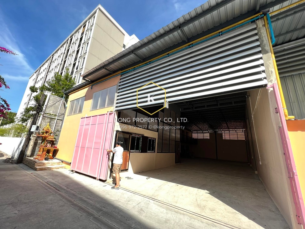 For RentFactoryPinklao, Charansanitwong : Warehouse for rent with office Pracha Songkroh, Ratchada, Rama 9, Din Daeng, Bangkok, area 500 sq m.