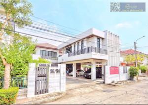 For SaleHouseRama5, Ratchapruek, Bangkruai : (Property code A12) House for sale, Benyapha Ratchaphruek Village, 120.1 square wah, next to Crystal Ratchaphruek, next to Central Ratchaphruek, next to the main road, Ratchaphruek, self-built house, strong structure.