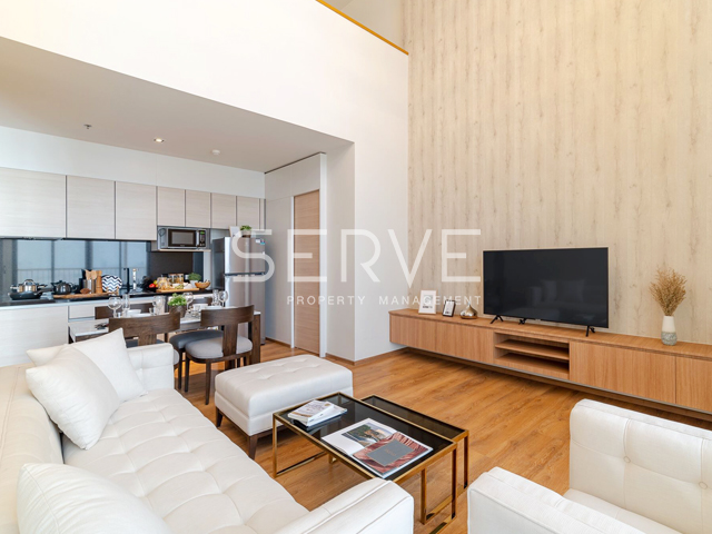 For RentCondoSukhumvit, Asoke, Thonglor : 🔥Hot Price 75K 🔥 Modern Luxury Duplex 2 Beds Unit on Super High Fl 40+ Perfect view Close to BTS Phrom Phong 650 m. at Park 24 or Park Origin Phrom Phong  / Condo For Rent