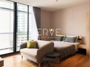 For RentCondoSukhumvit, Asoke, Thonglor : Studio Nice Room East side Good Location Shuttle bus to BTS Phrom Phong at Park 24 or Park Origin Phrom Phong Condo / For Rent